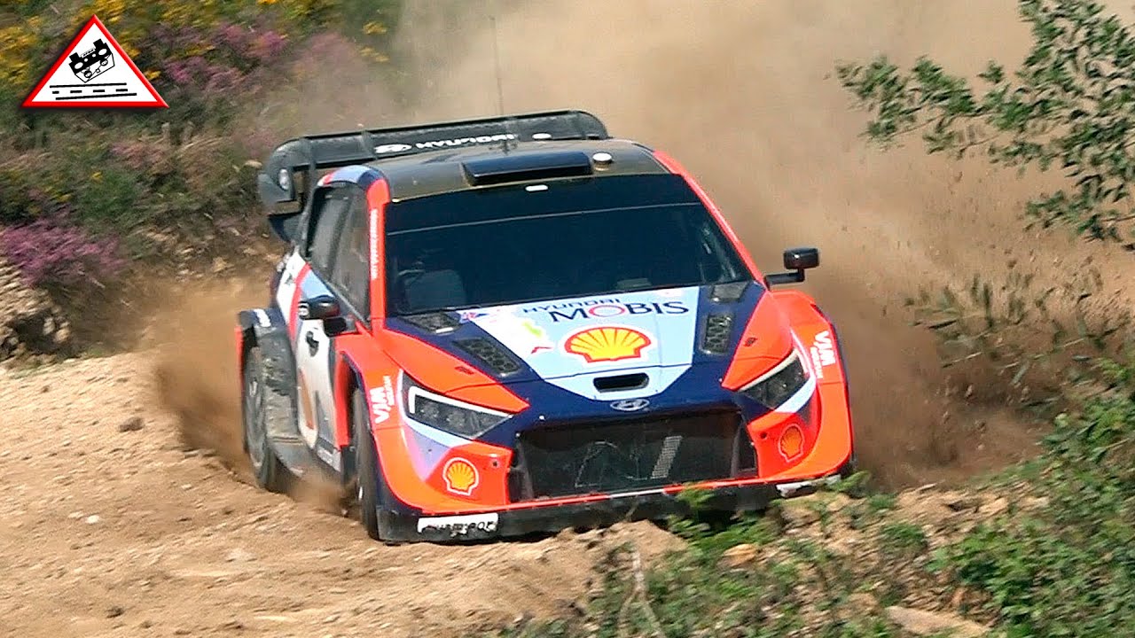 Thierry Neuville | Test Rallye de Portugal 2025 | Hyundai i20 N Rally1 [Passats de canto]