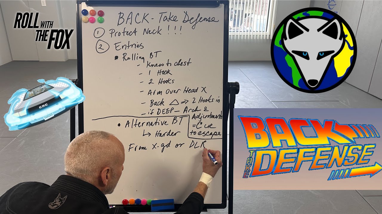 Escaping Back Take and Butterfly Sweep Details #rollwiththefox 👊| S:6 Ep:11 🦊