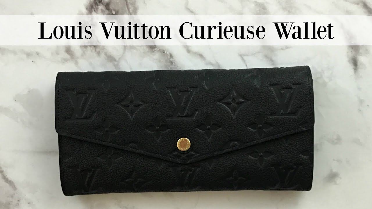 Louis Vuitton Curieuse Wallet Empreiente in Infiniy