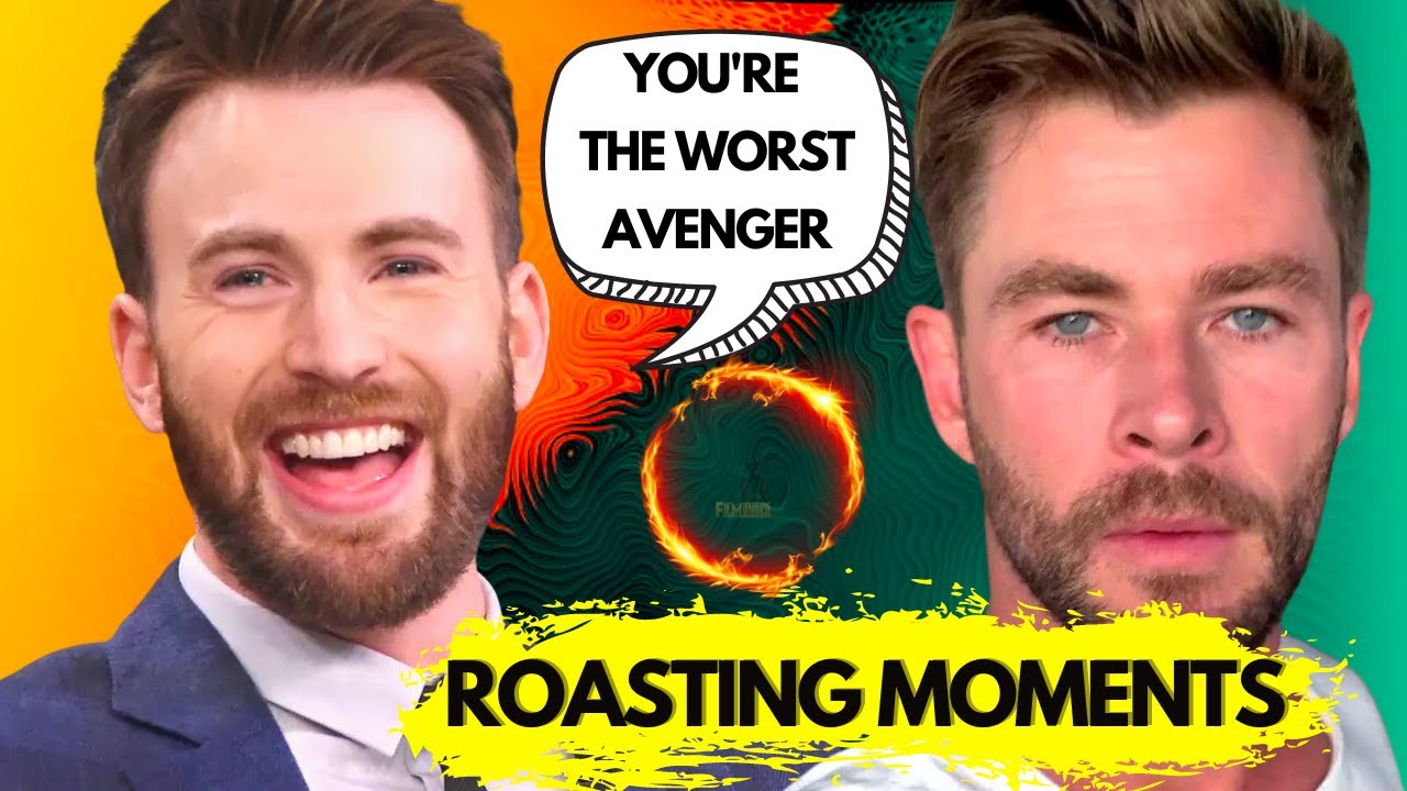Chris Evans Continuously Roasting Chris Hemsworth | Funny Captain America And Thor Moments