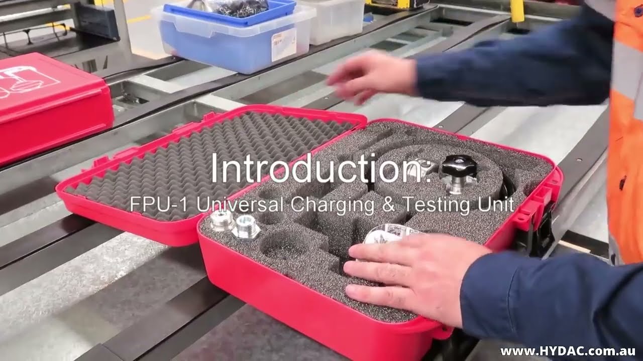 How to Charge HYDAC Hydro pneumatic Bladder Accumulator
