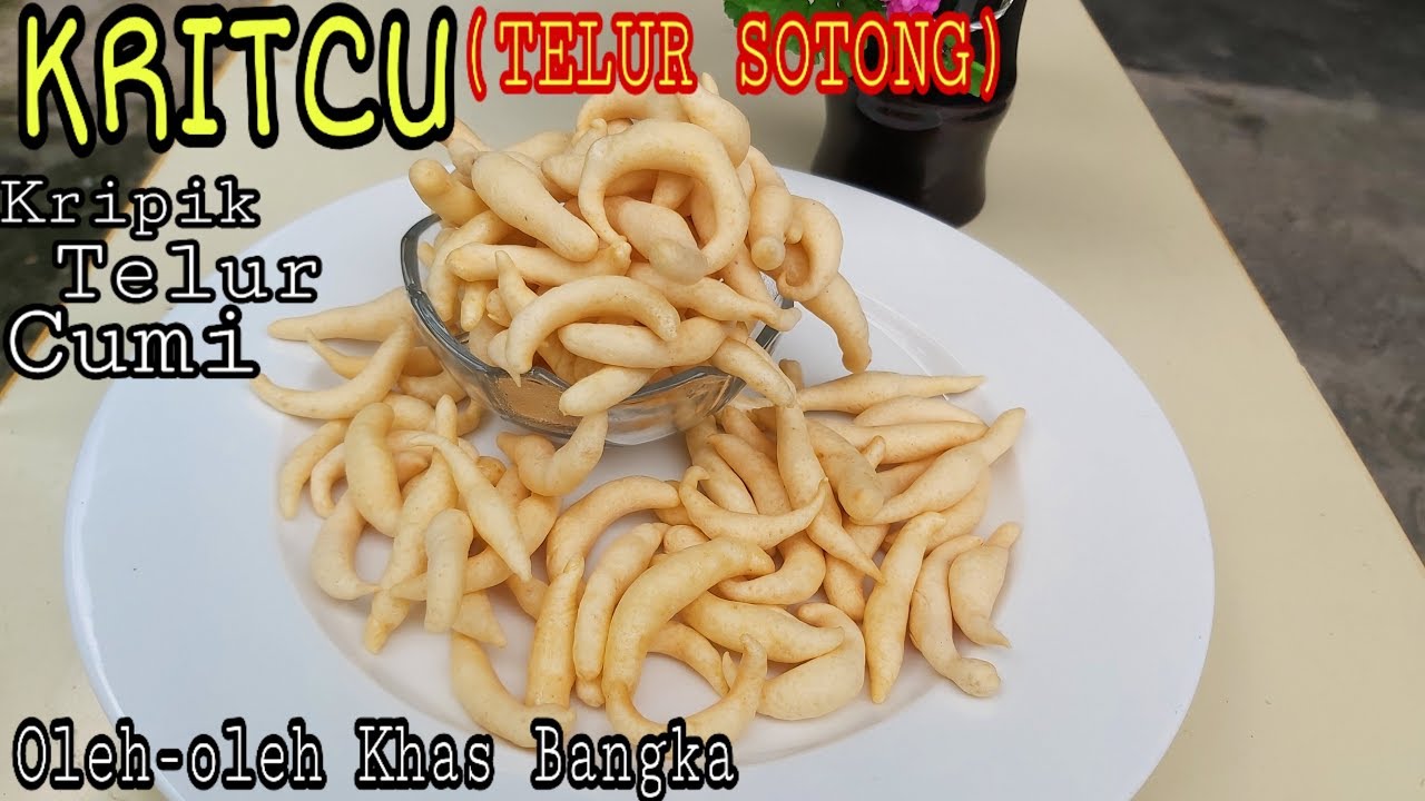 Cara Membuat Kritcu (Keripik Telur Cumi) | Cemilan Ringan di Hari Lebaran