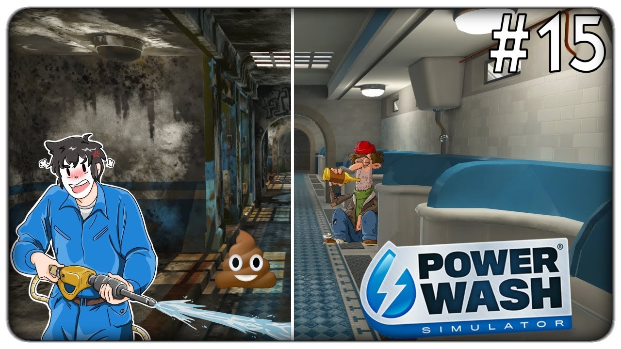 VI SVELO SEGRETI IMBARAZZANTI MENTRE RIPULISCO UN LURIDO BAGNO PUBBLICO | Powerwash Simulator ep.15