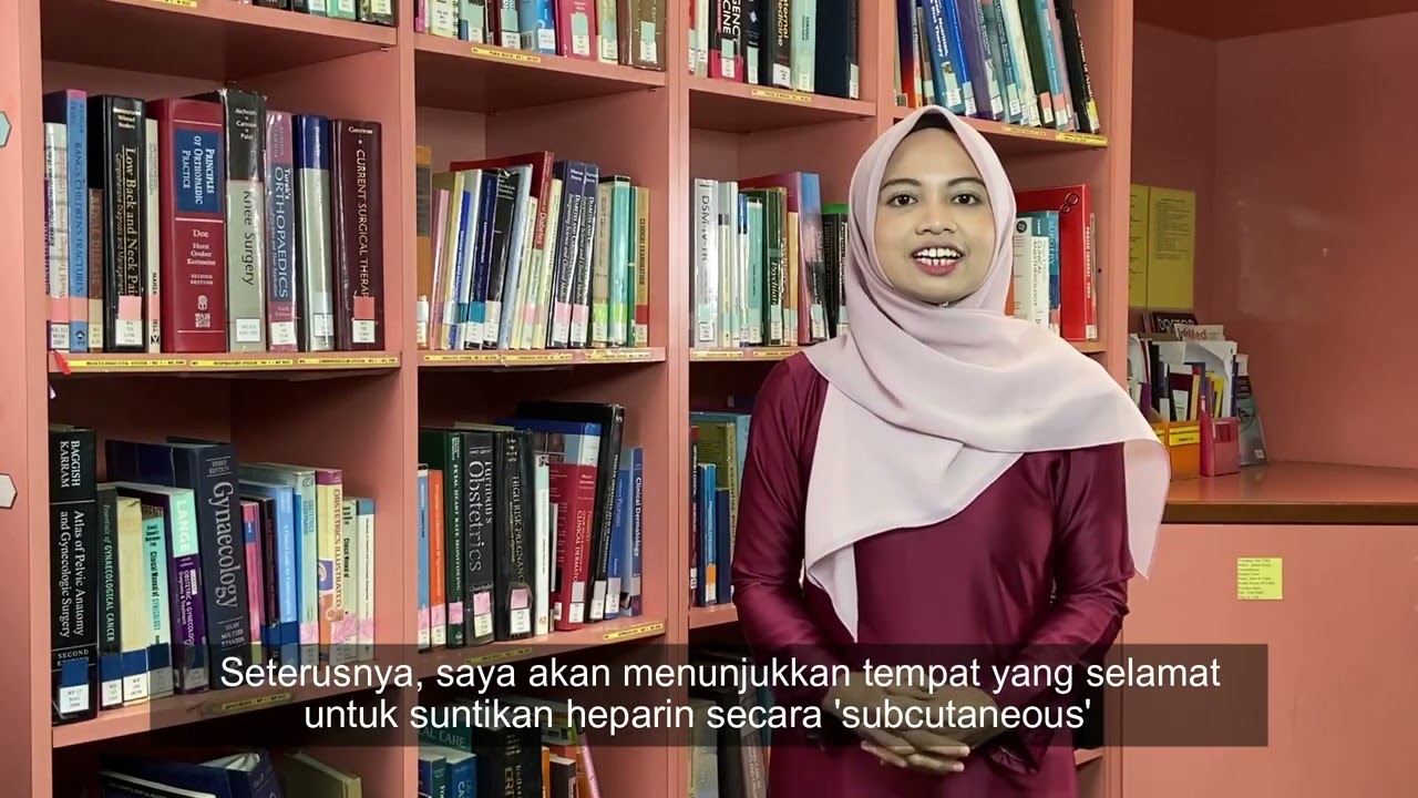 Teknik Penyuntikan Heparin/Heparin Injection Technique