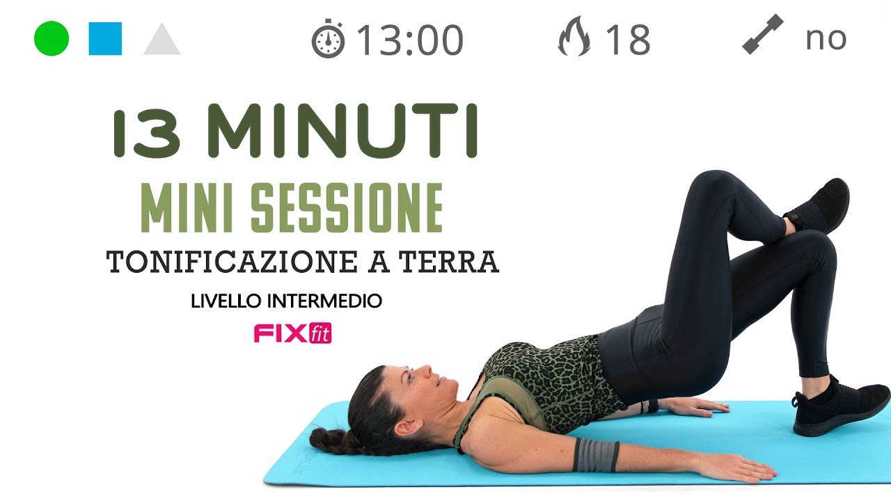 Esercizi Glutei: 13 Minuti Con Esercizi Sul Tappetino Per I Glutei