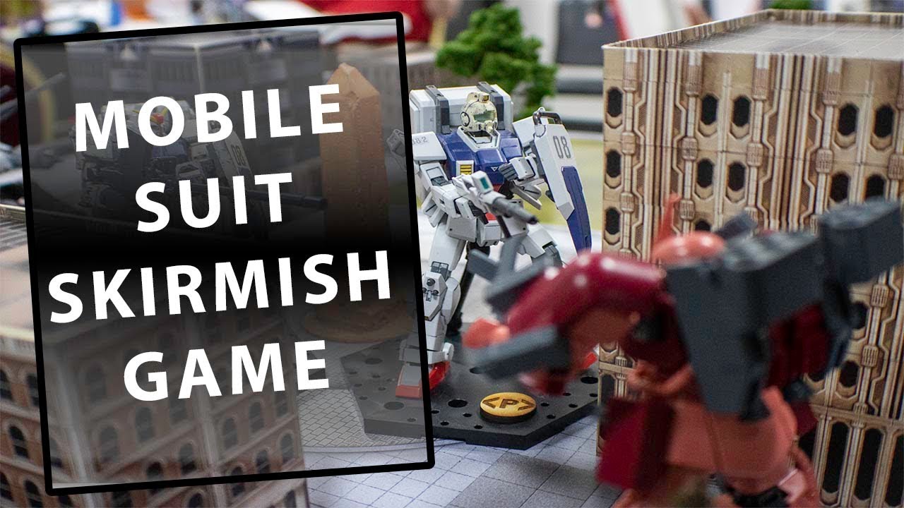 Mobile Suit Skirmish Game - Introduction to a fun use of Gunpla