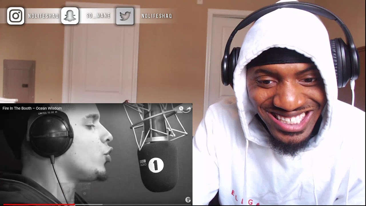 Ocean Wisdom Fire in the Booth | REACTION