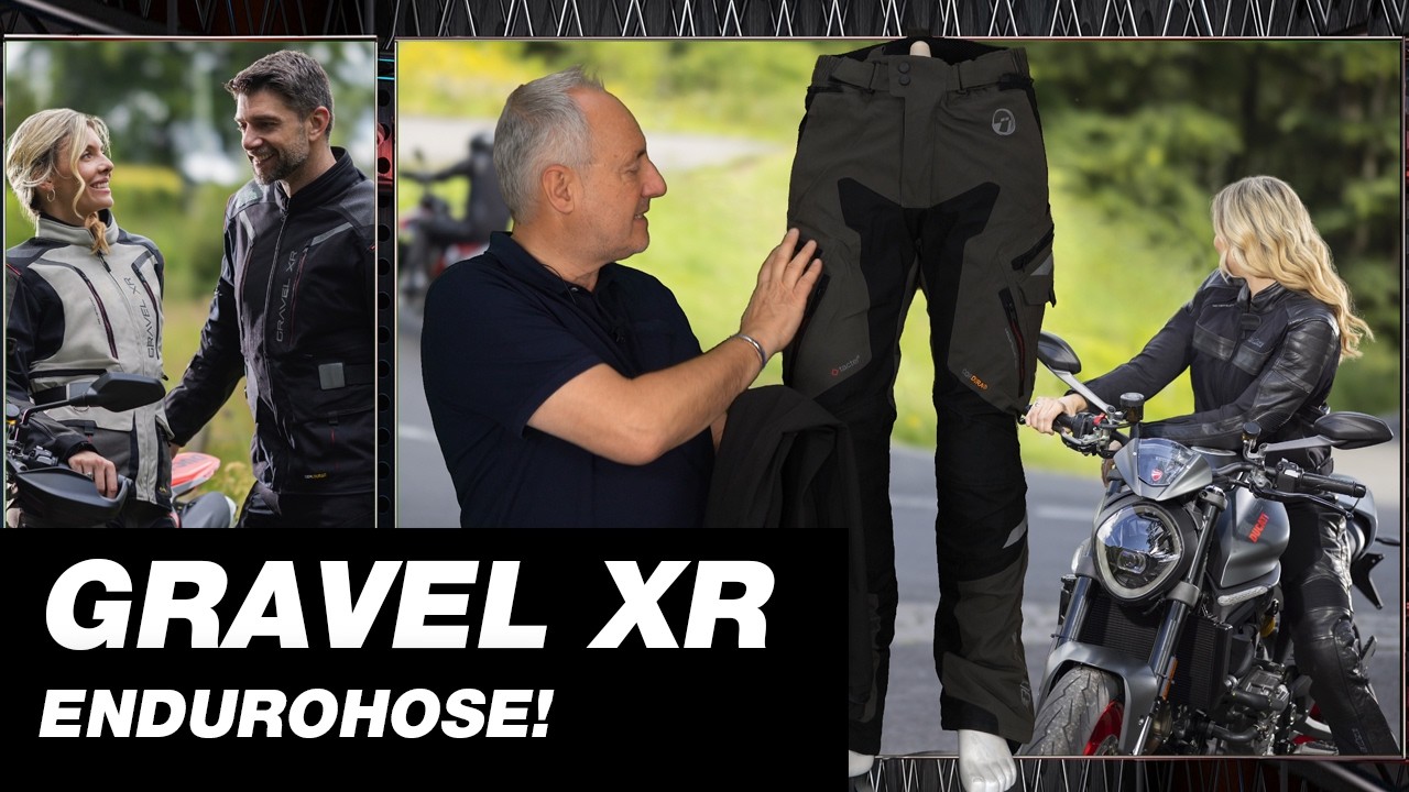 BÜSE Gravel XR Endurohose – Vielseitiger Schutz und Komfort für anspruchsvolle Motorradfahrer!