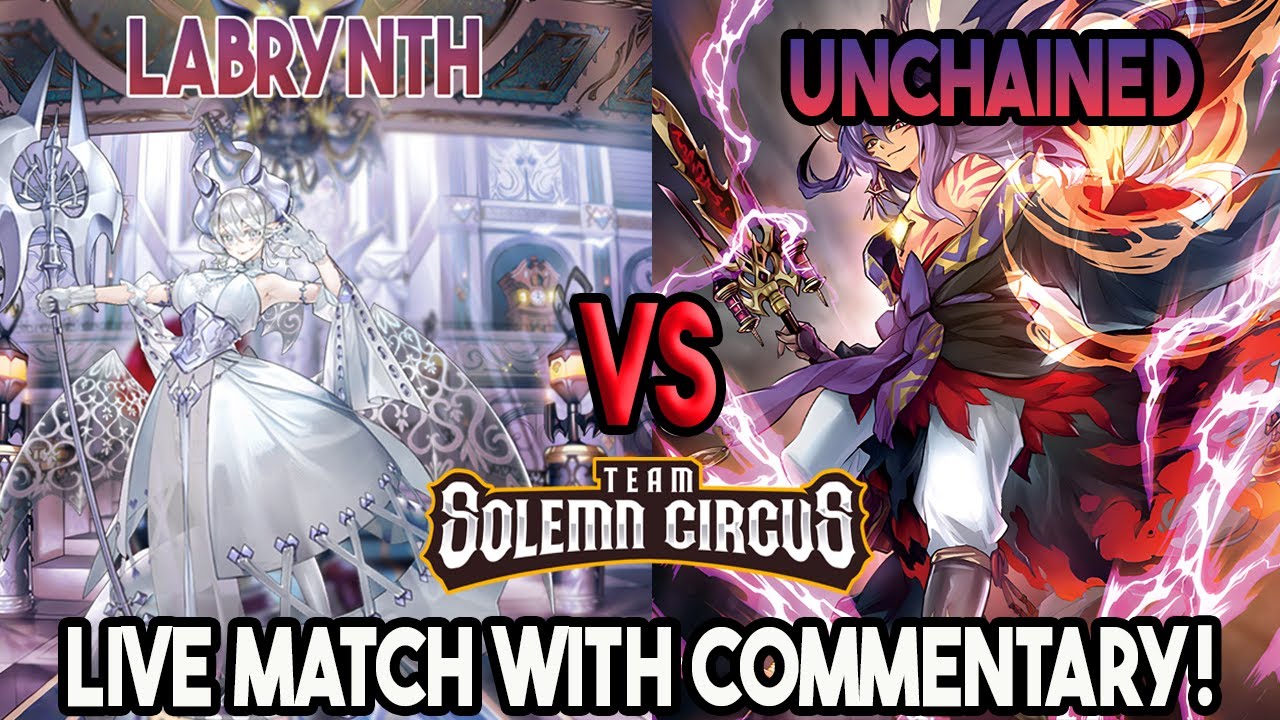 Labrynth Vs Unchained : Yu-Gi-Oh! Locals Feature Match | Live Duel