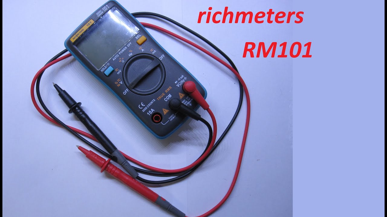 мультиметр rm101
