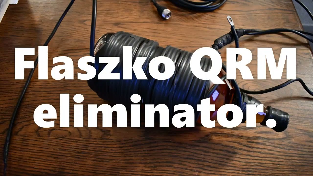Butelczyno QRM eliminator. Krótkofalarstwo na wesoło.