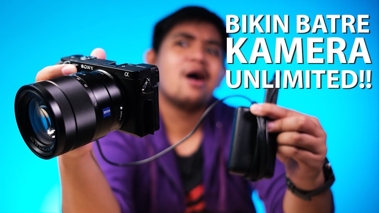 Kamera Mirrorless Bisa On Terus Berjam-Jam | DC Coupler - Batre Dummy