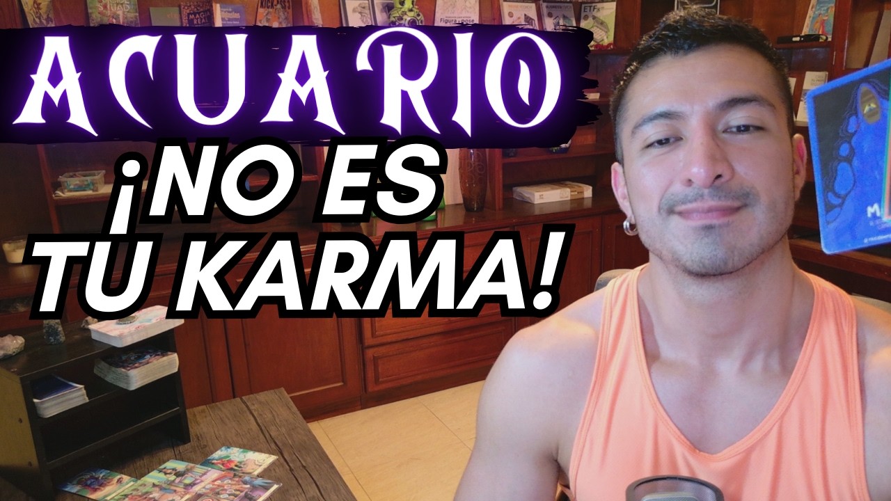 ACUARIO! YA NO VALE LA PENA? DEBES MOVERTE Y APROVECHAR TU GRAN ENERGÍA Y PODER MENTAL! MUÉVETE!