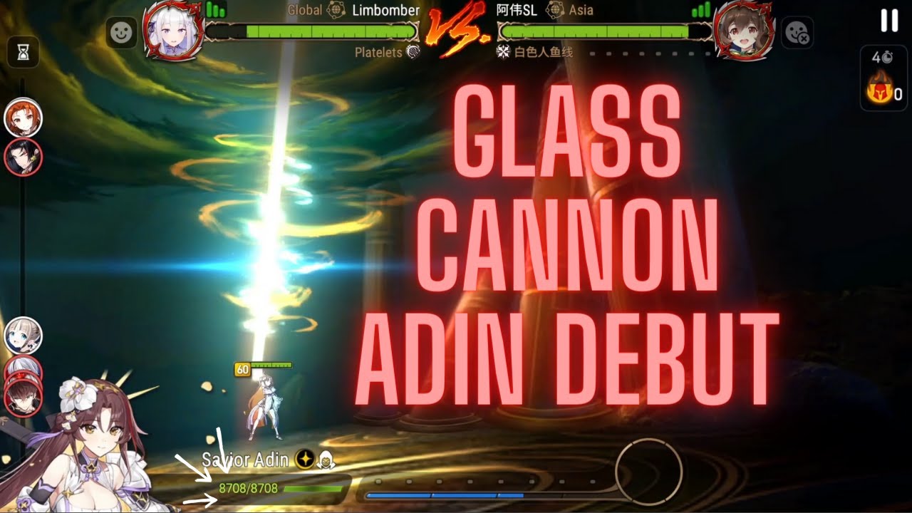 [Epic Seven] RTA Clip - Savior Adin Debut