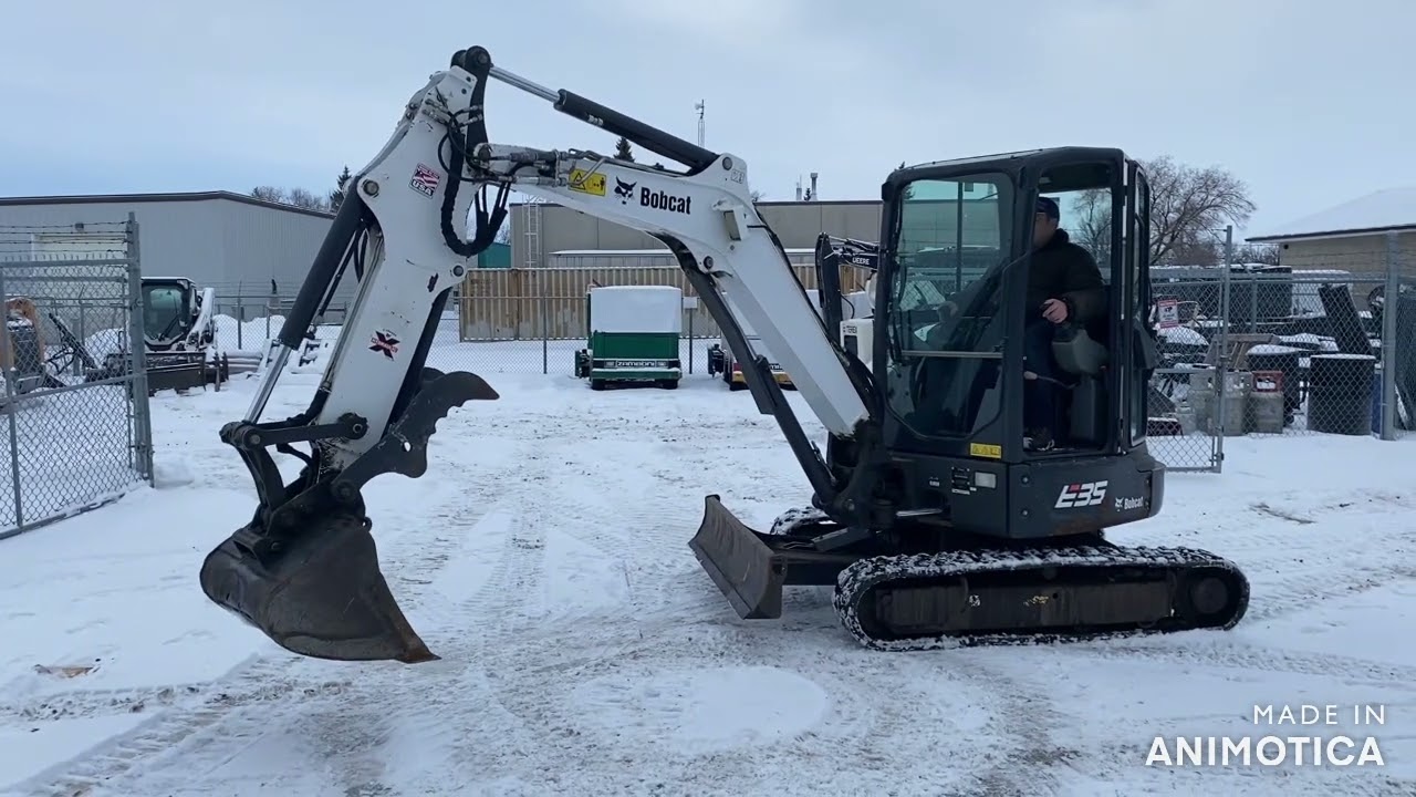2017 BOBCAT E35 EXTENDABLE ARM EXCAVATOR
