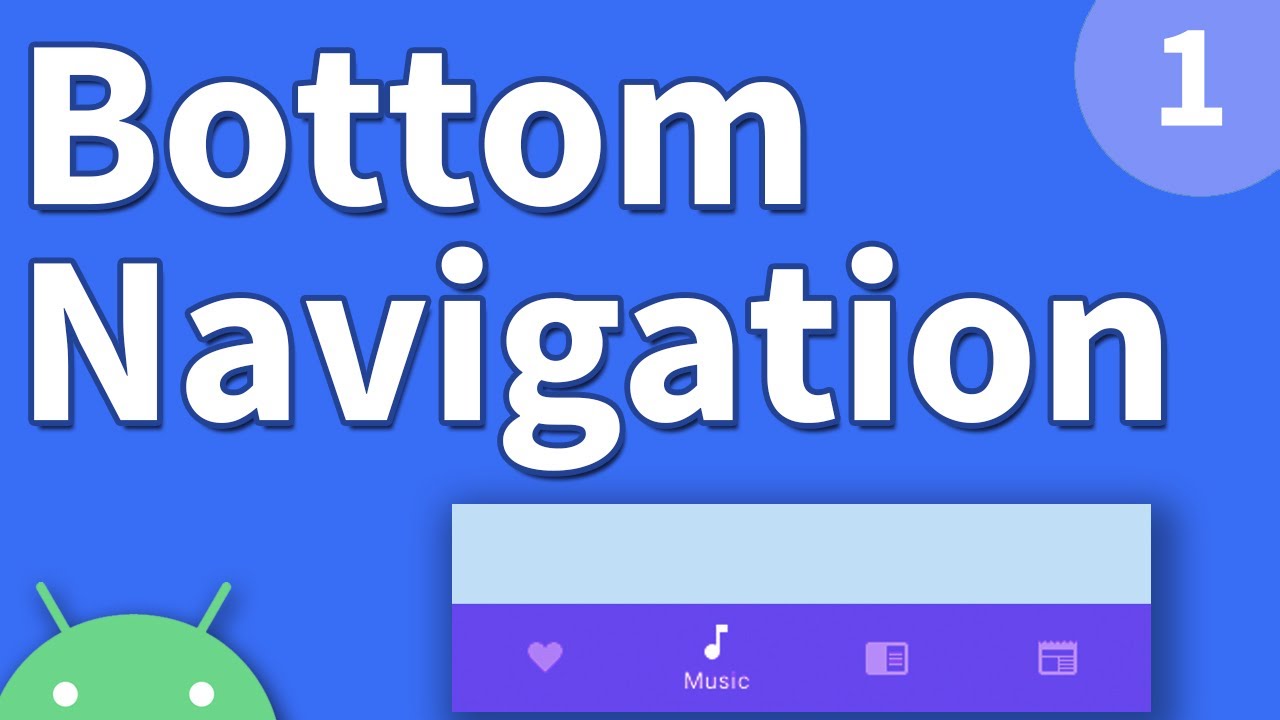 Como crear un Bottom Navigation con Navigation Components 1/4