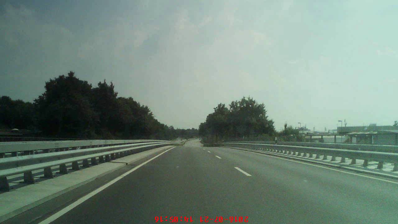 Bremen: Autobahnzubringer Hemelingen (stadtauswärts)