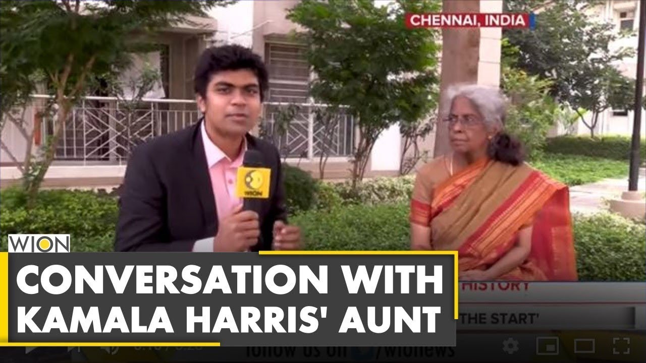 Kamala Harris's aunt recounts her childhood and India trip | Dr. Sarala Gopalan | WION