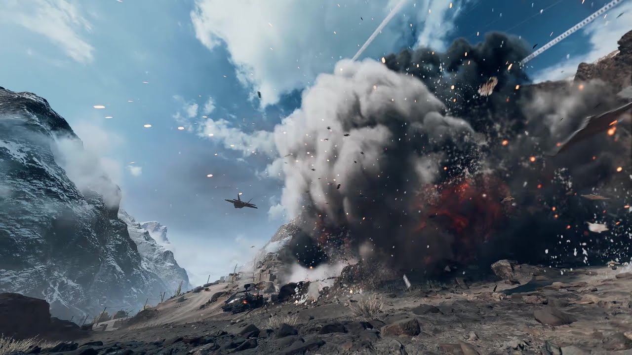 No HUD BattleField 6 (Ultra Settings) (Aircraft Flybys) (Liberation Peak)