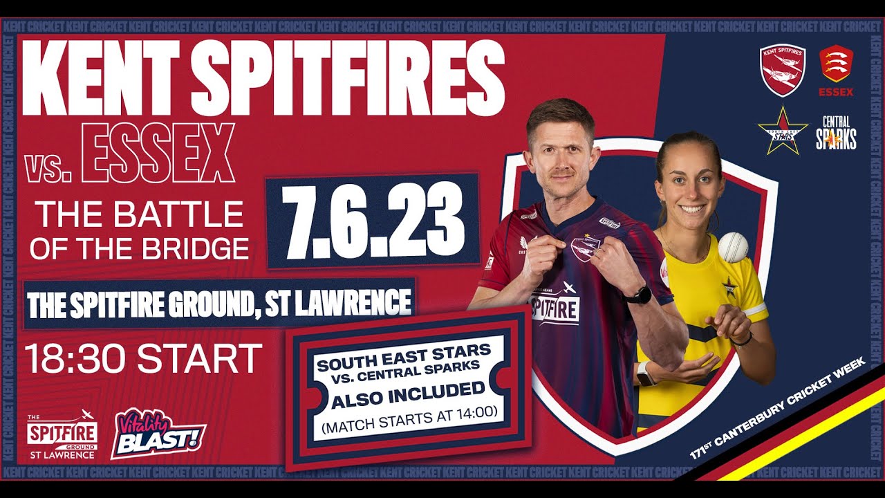 🎥 Highlights | Kent Spitfires vs. Essex