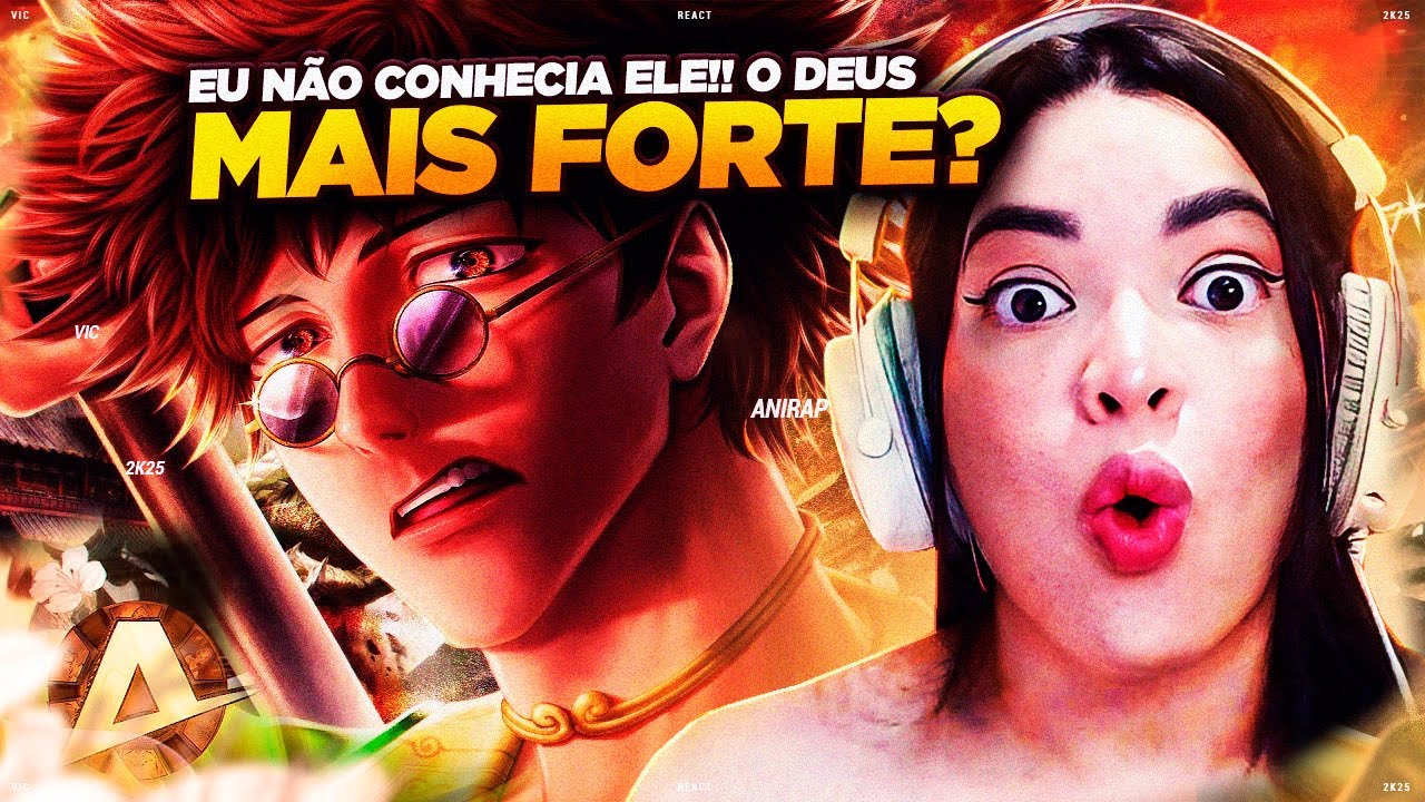 ♪ Sun Wukong (Shuumatsu no Valkyrie - Gods' Apocalypse) | Tempo Livre | AniRap e ‪EoDan ‬| [REACT]
