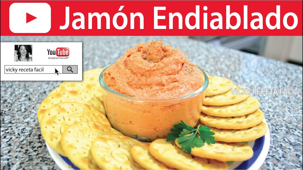 JAMÓN ENDIABLADO JAMÓN DEL DIABLO | Vicky Receta Facil