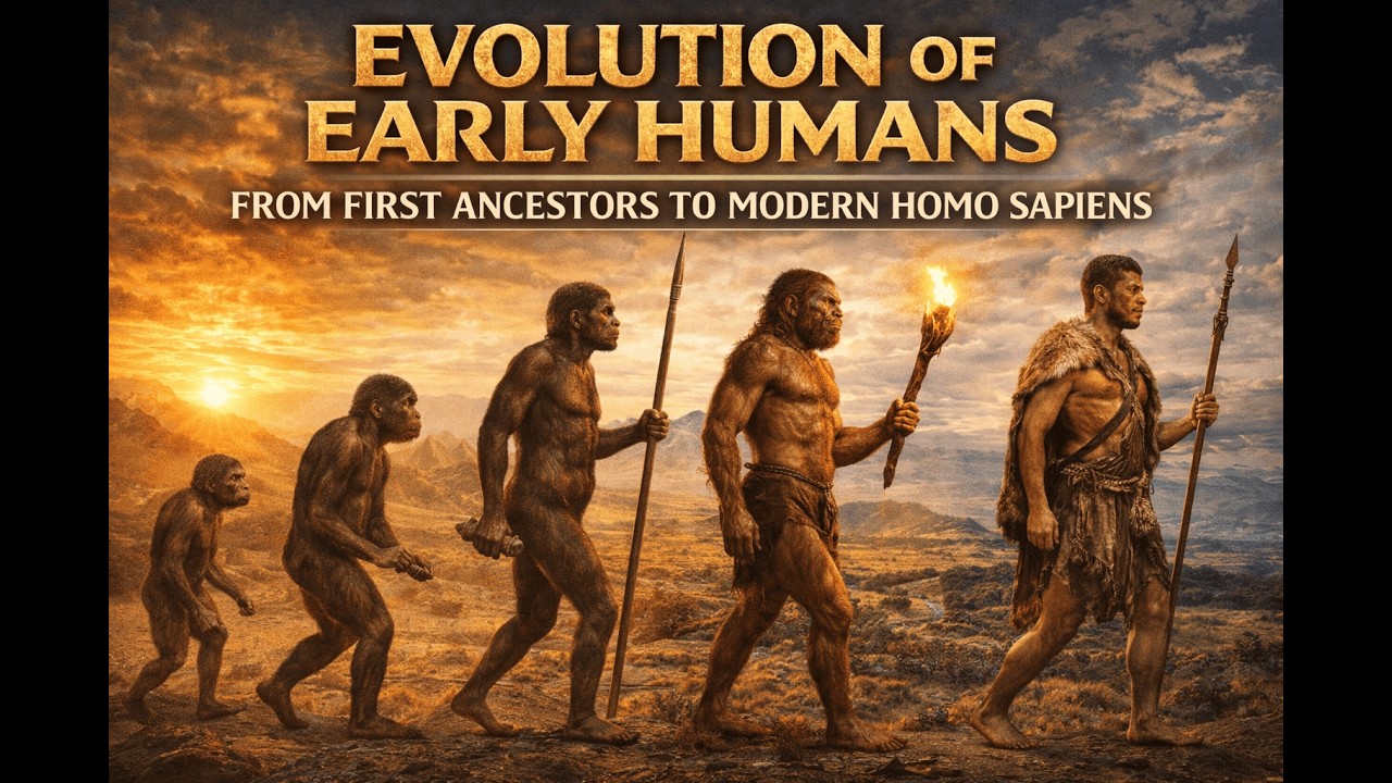 Evolution of Early Humans | From First Ancestors to Modern Homo Sapiens