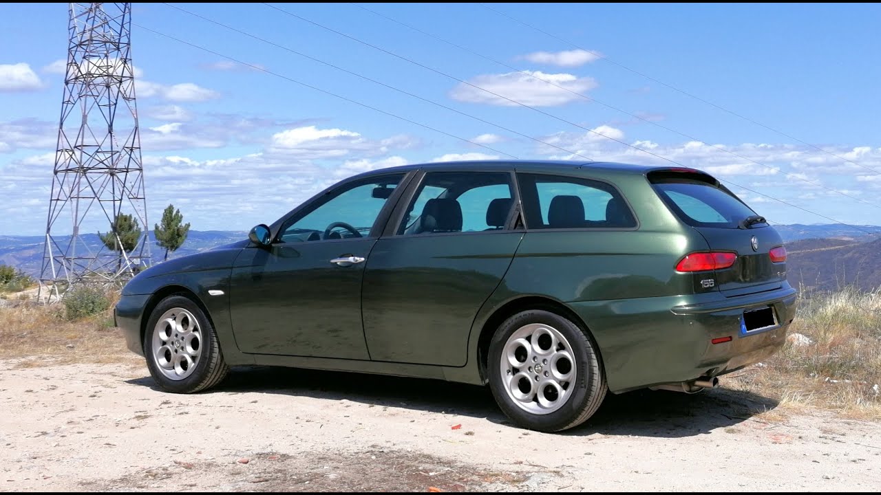 Alfa Romeo 156 SW 1.8 TS Drive & Sounds