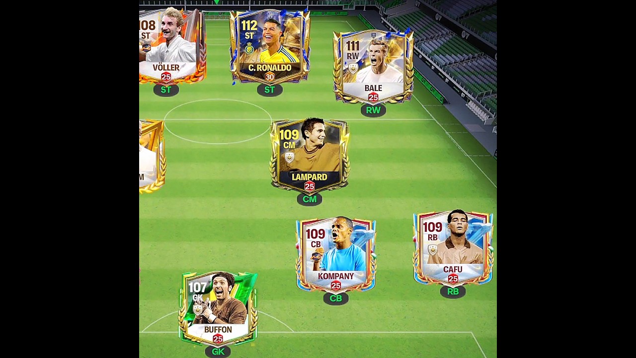 110 OVR F2P Team ✅ #fcmobile