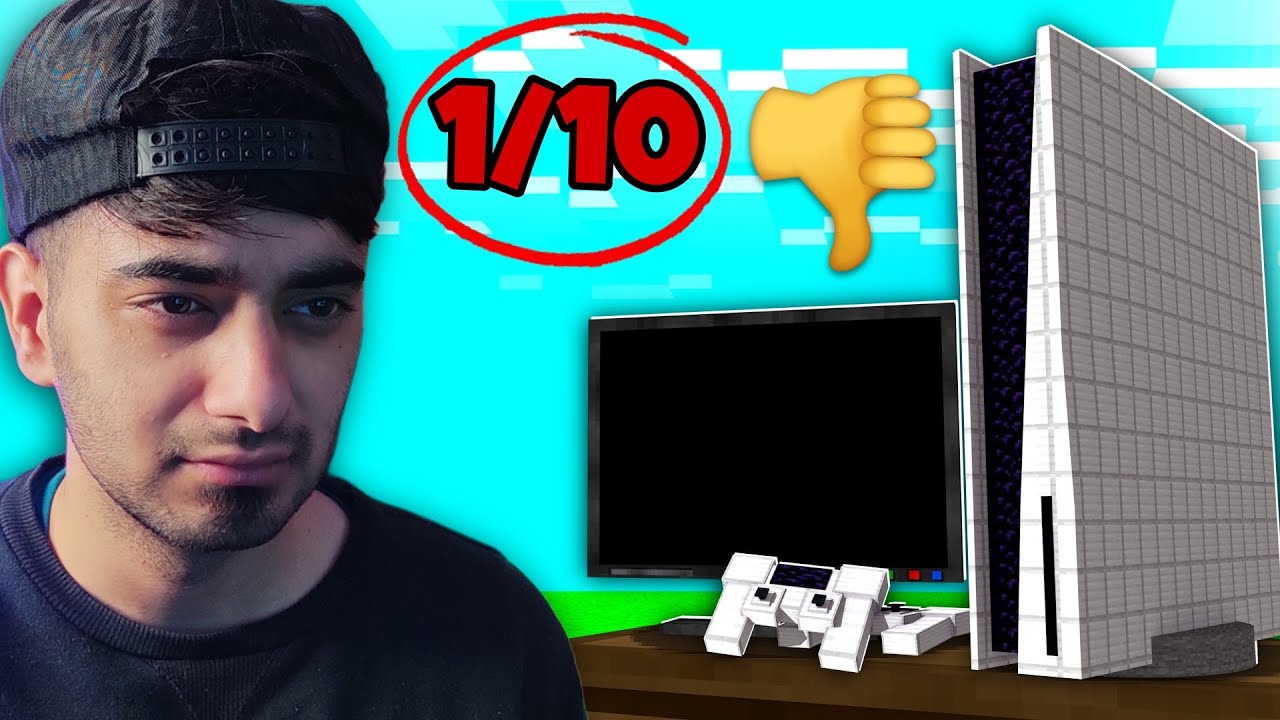 @SenpaiSpider  RATED MY MOST CREATIVE MINECRAFT BUILDS