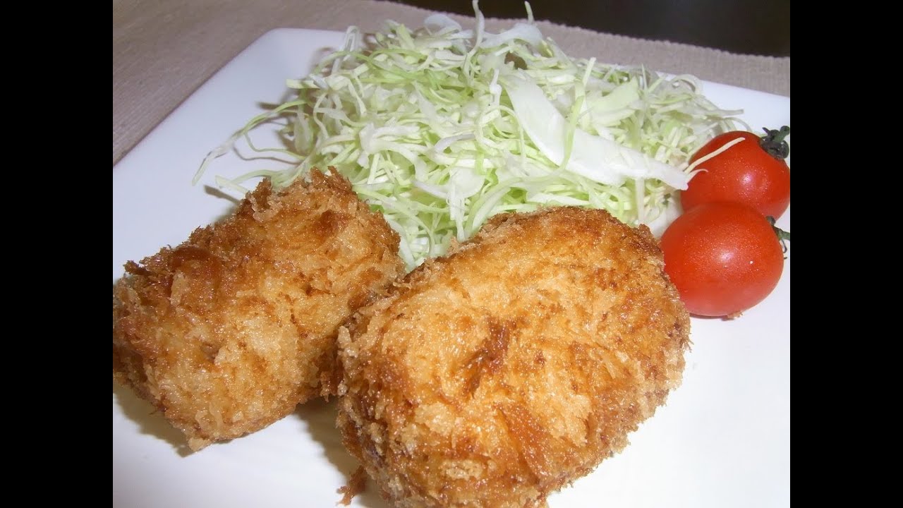 Kani cream korokke & Cookingwithdog　カニクリームコロッケ