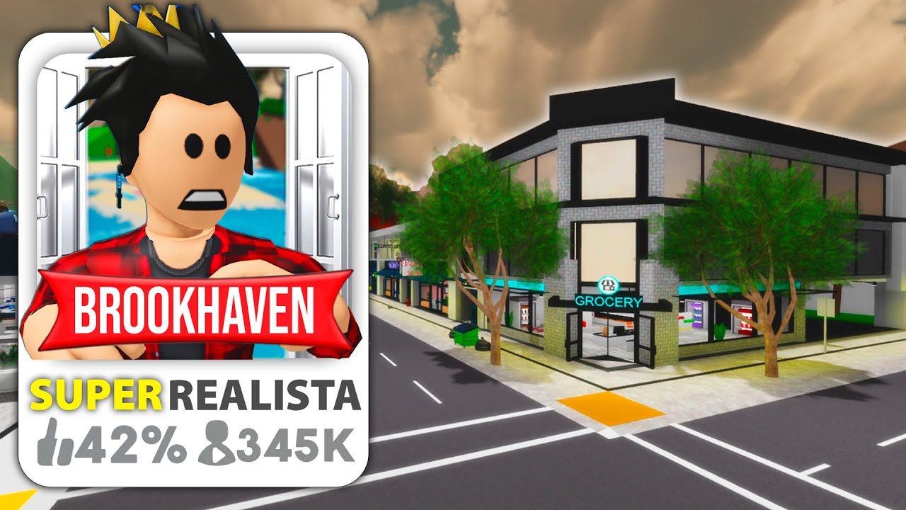 Eu Criei o Brookhaven SUPER REALISTA!