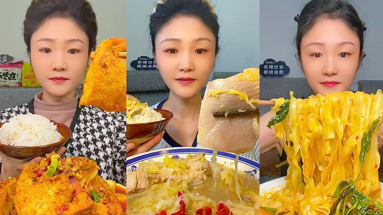 1 Hour ASMR Mukbang | Satisfying Eating Sounds for Sleep, Relaxation & Study #1150