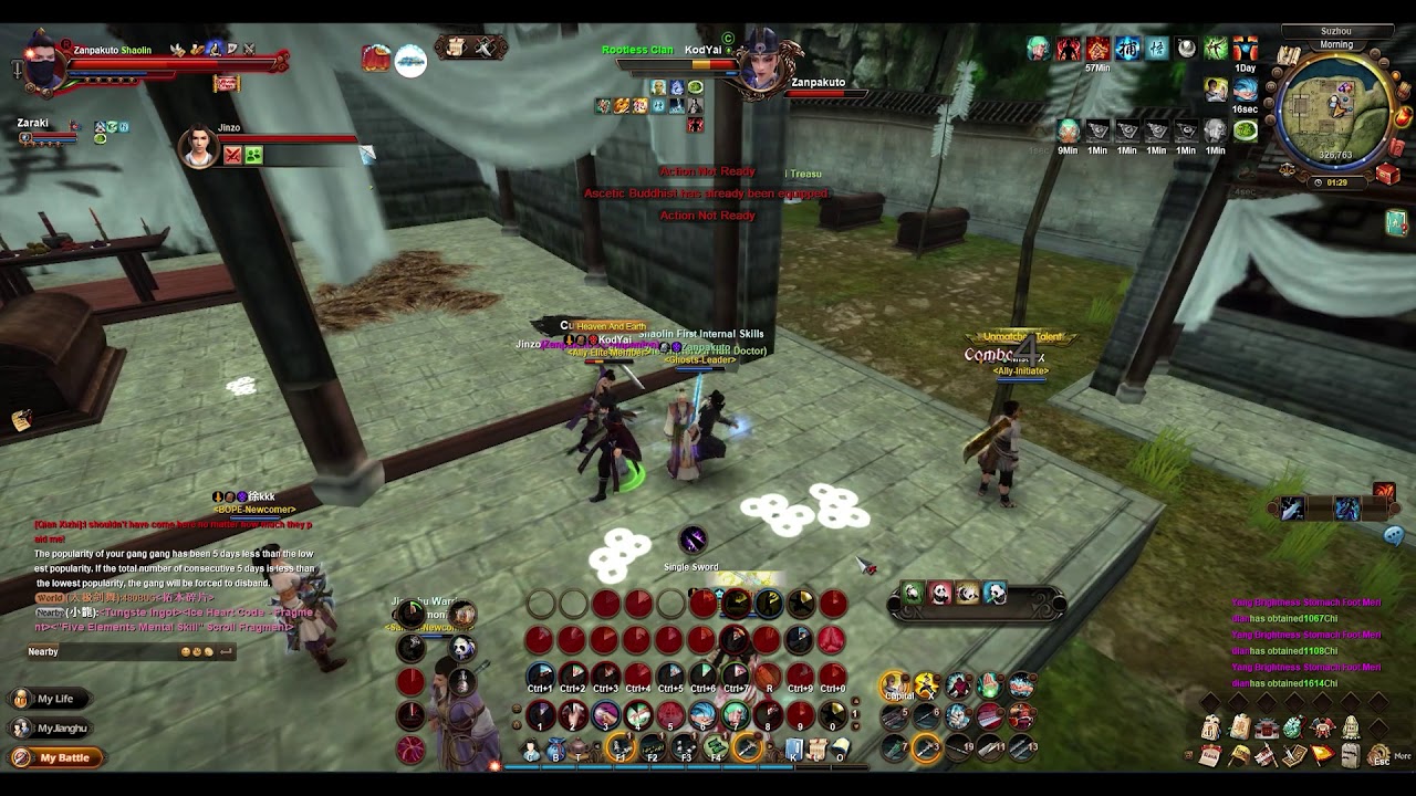 Age of wushu Private: No peace for Ally