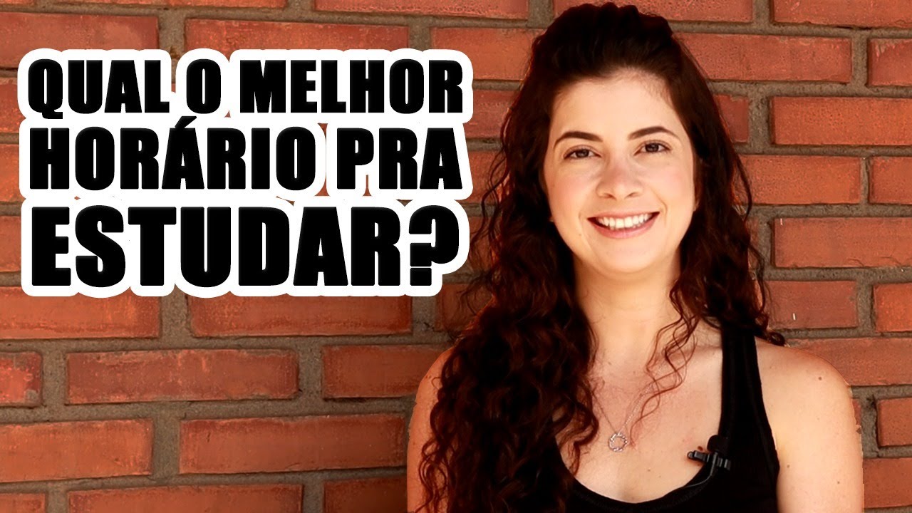 O MELHOR HORÁRIO PARA ESTUDAR | Laura Amorim