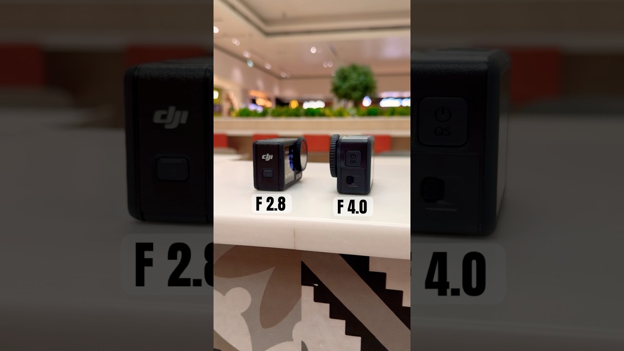 На какую камеру лучше снимать приближенные объекты? DJI Osmo Action 6 vs. Action 5 Pro. #диафрагма