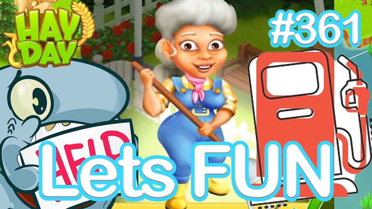 DIE TANKSTELLEN OMA 😂| Lets FUN Hay Day #361 | SyromerB