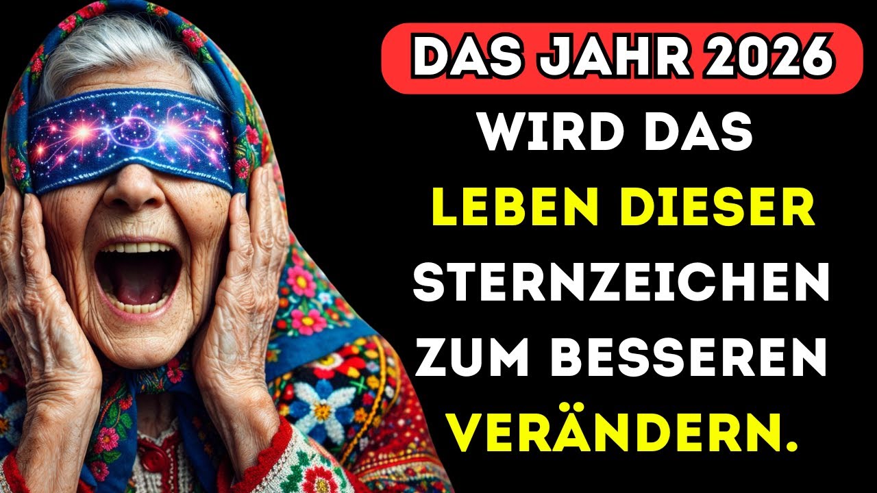 Baba Vanga sagte voraus: Das Jahr 2026 wird das Leben dieser Sternzeichen zum Besseren verändern.