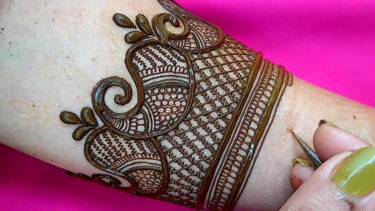 bridal mehandi design 2025 l ब्राइडल बैक हैंड  मेहंदी डिज़ाइन ll new stylish full hand mehandi ll