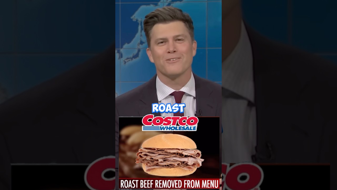 Colin Jost tells a joke about his wife Scarlett Johansson on a Joke Swap with Michael Che😳 #shorts
