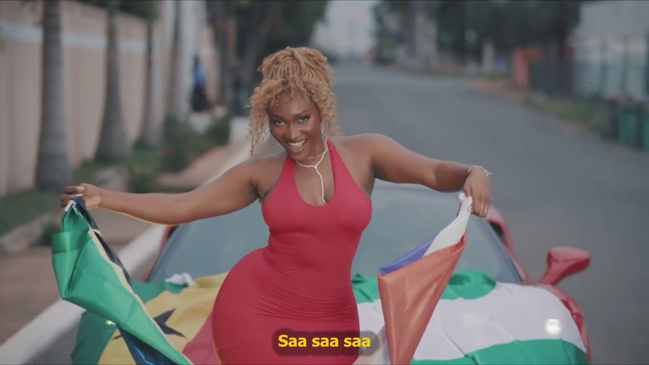 Wendy Shay - Too Late [Remix] ft Bedjine, Guchi & Phina (Lyrics Video)