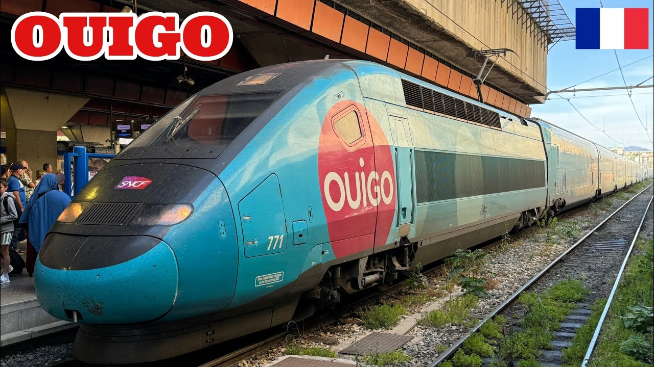 Voyager en OUIGO de Marseille Saint Charles à la Gare de Lyon Saint-Exupéry
