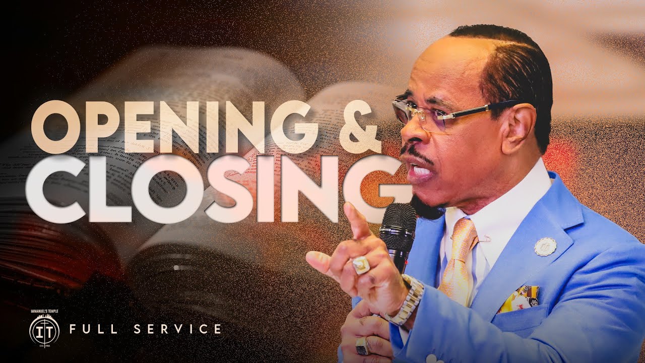 The Opening and Closing of Your Book | Sunday Morning