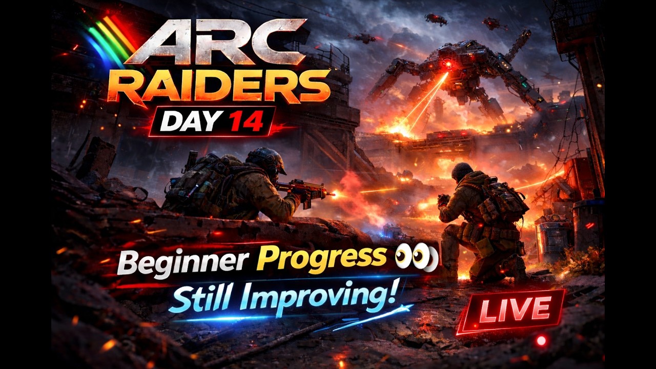 🔴 LIVE | ARC RAIDERS Day 14 – From Beginner to Better 👀 (SHORTS)
