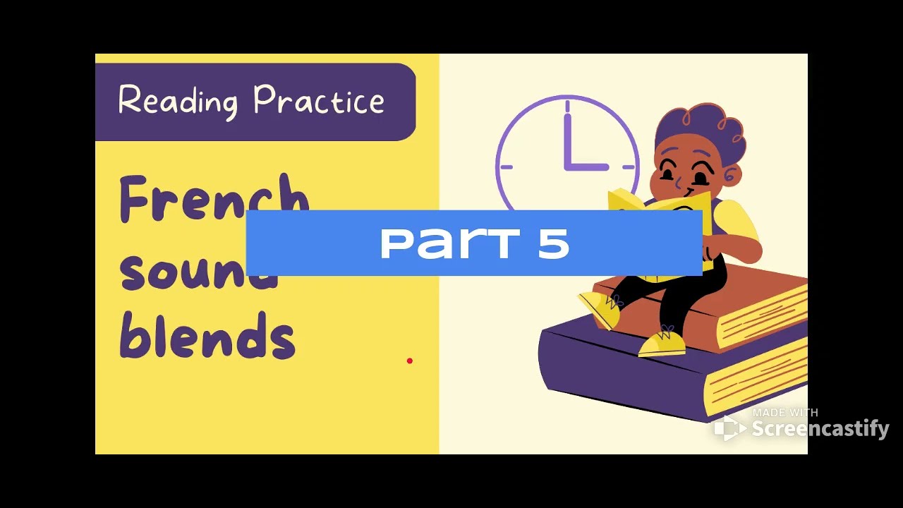 French Sound Blends (Double Consonants) bl, cl, fl, gl, pl| Les consonnes doubles | French Kinder TV