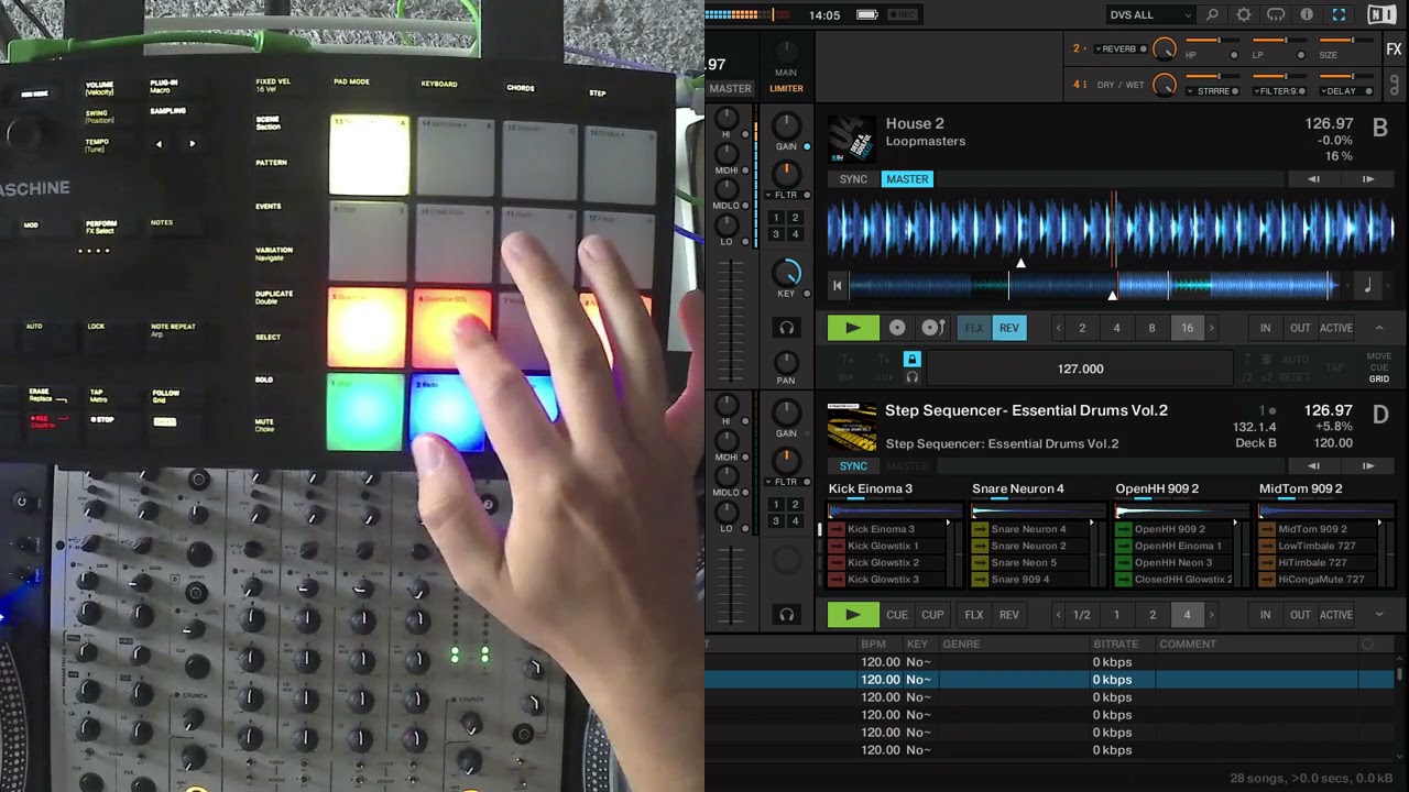 Maschine Mikro MK3 Traktor Map