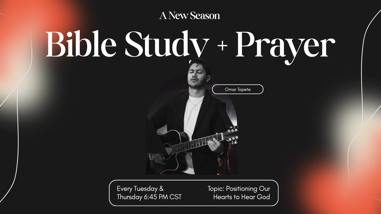 Bible Study + Prayer 1/6/26