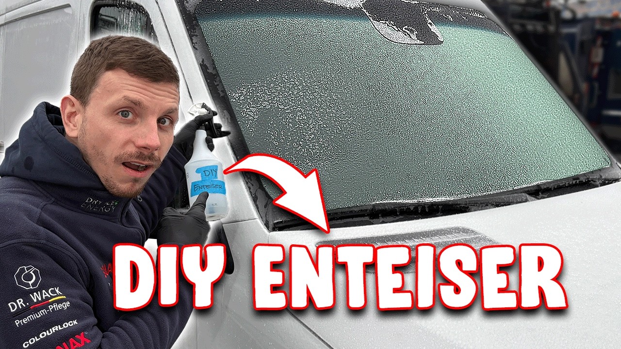 DIY-Scheibenenteiser: So enteist du dein Auto wie ein Profi