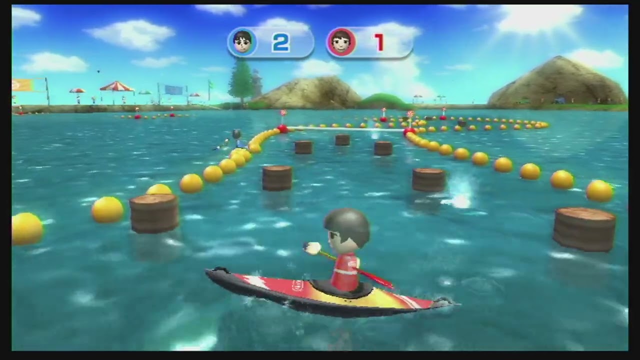 Wii Sports Resort [9] カヌー 対戦 上級