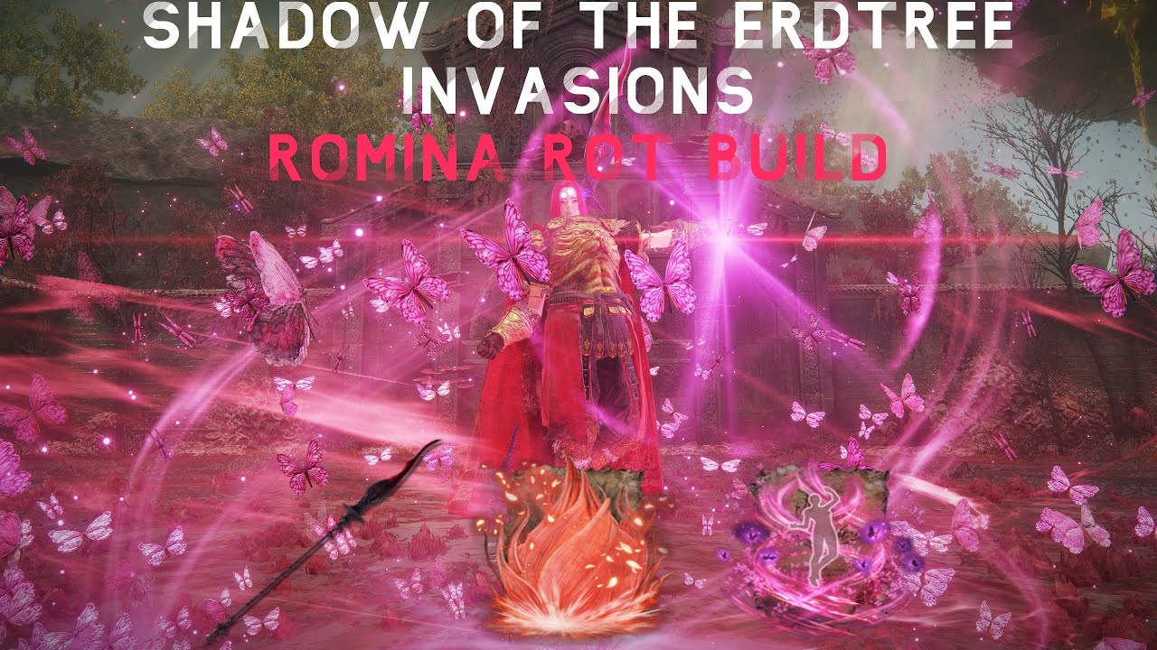 Elden Ring Invasions - Romina Rot Build